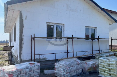 A family house under construction in the village of Lipové for sale