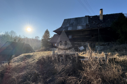 Pozemok s drevenicou v krásnom prostredí /585 m2/, Žilina - Lutiše