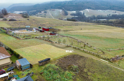 Flat building plot with a view - Banská Štiavnica